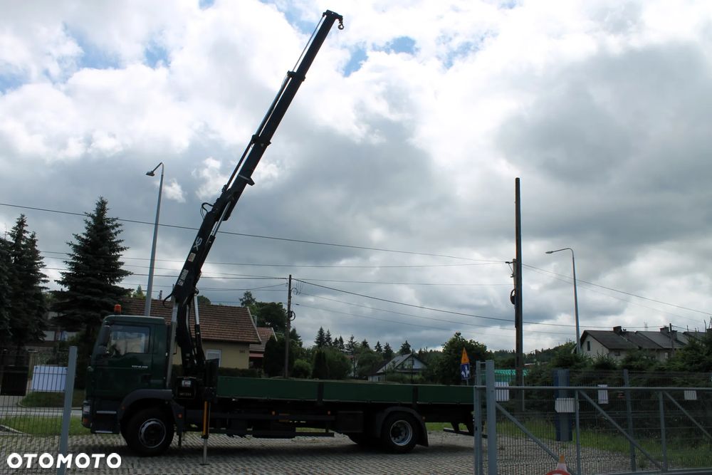 MAN TGM  18.280 żuraw hiab 122 skrzynia  7.2M - 26