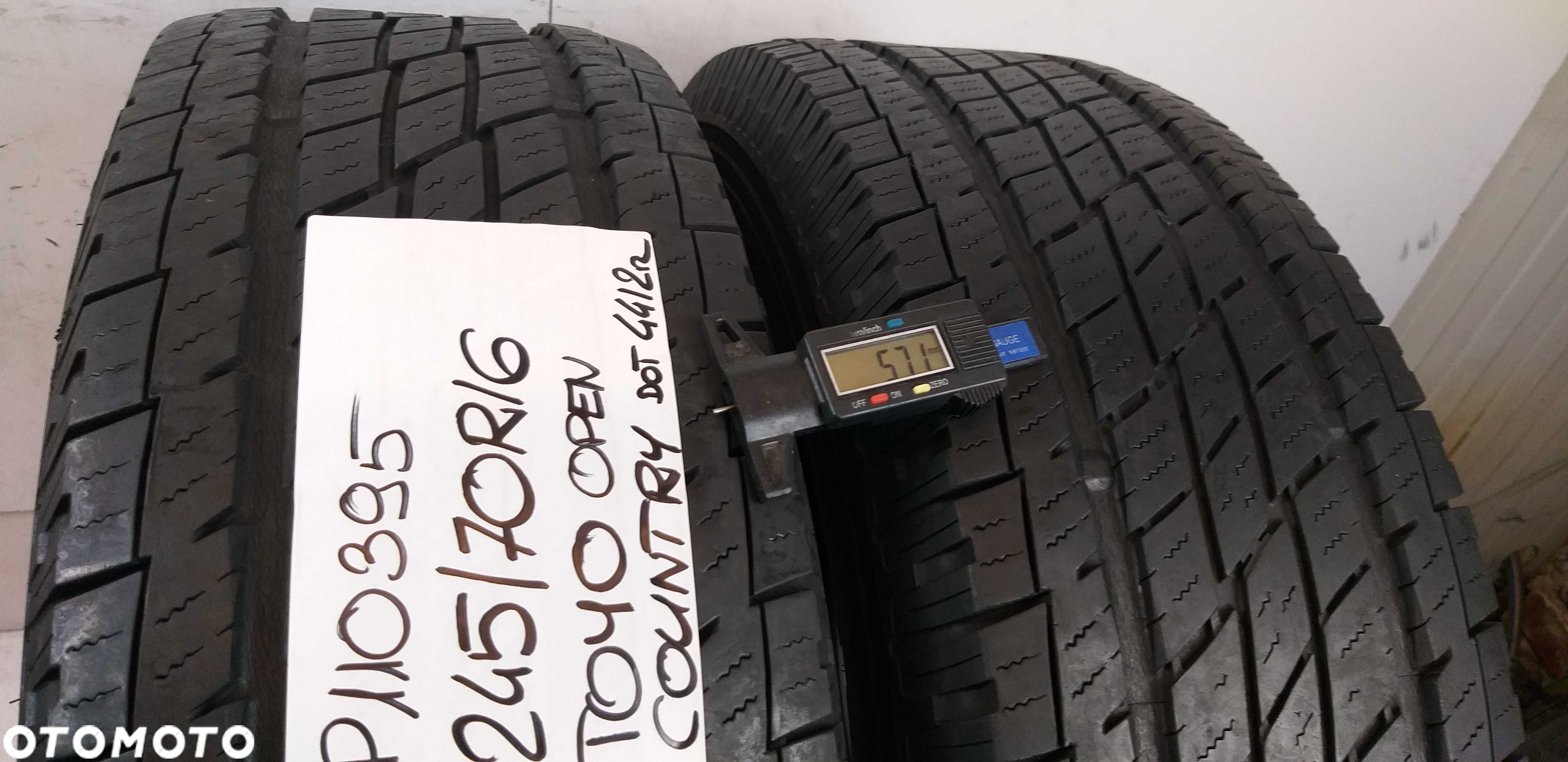 P110395 para 245/70R16 Toyo Open Country dot.4412r. - 2