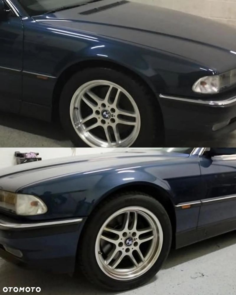 Blotnik prawy lewy e38 sorrentblau przedlift Ładny - 1