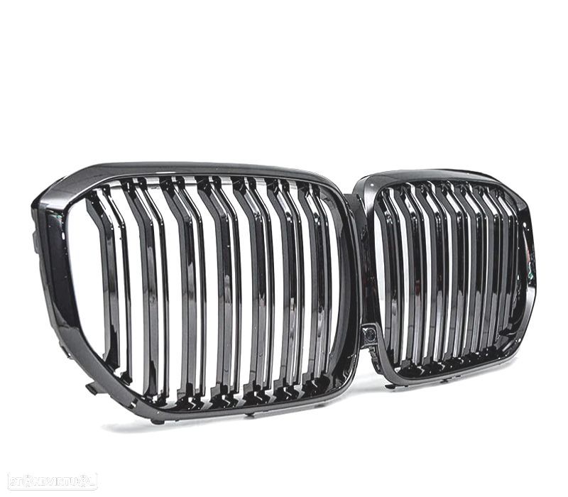GRELHA FRONTAL BMW X5 G05 18- LOOK M PERFORMANCE PRETO BRILHANTE - 5