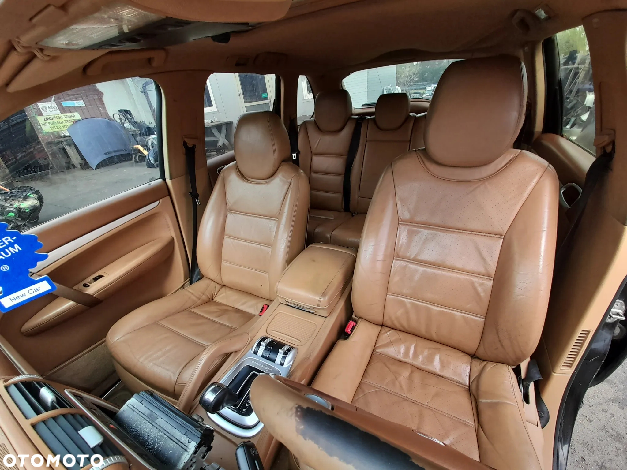 PORSCHE CAYENNE S KOMPLET FOTELI I BOCZKÓW DRZWI BOCZKI FOTELE FOTEL KANAPA - 3