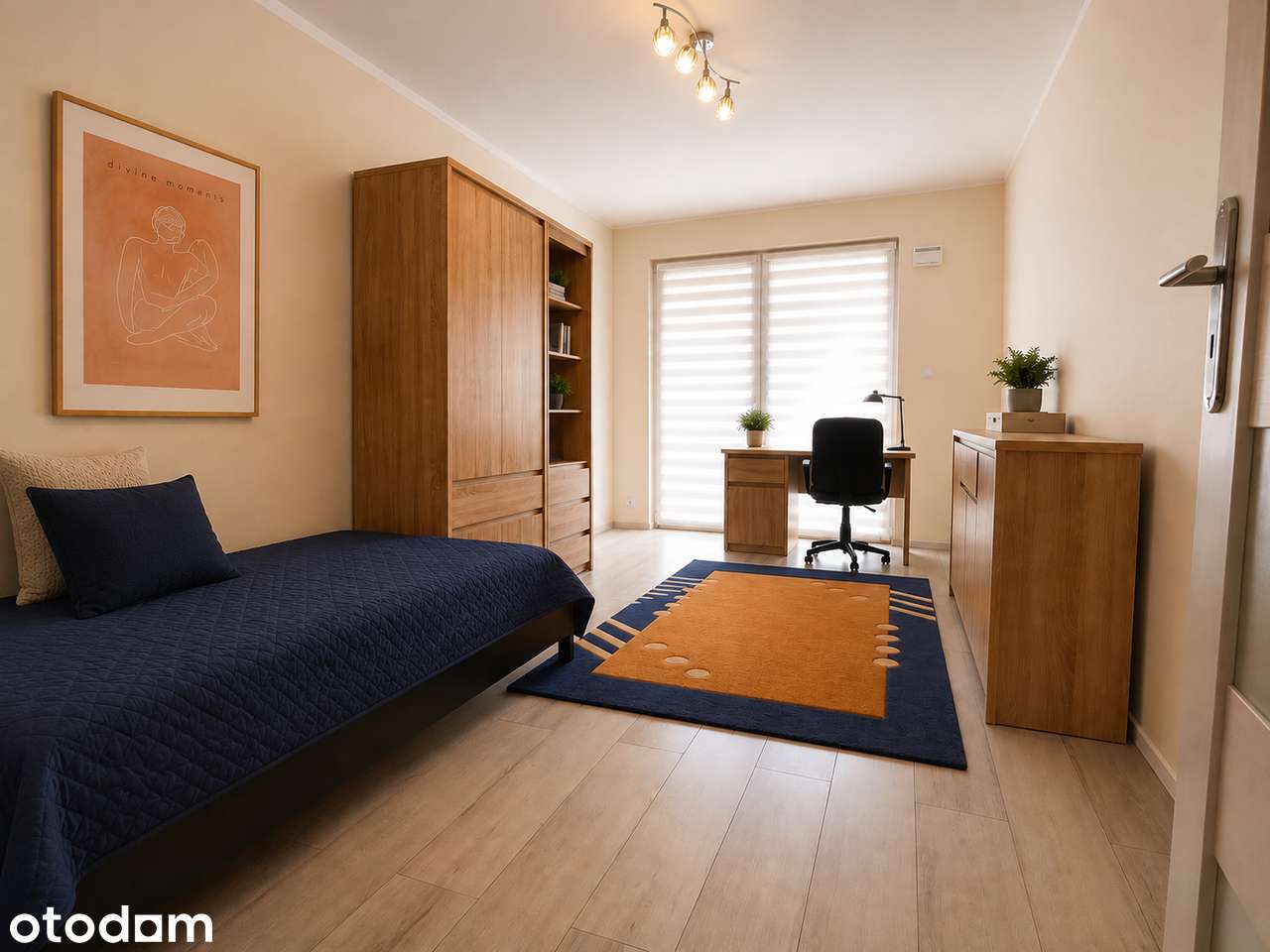 Wynajem - Wiktoryn - 2 oddzielne sypialnie  52 m²  + miejsce postojowe