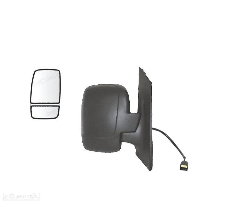 ESPELHO COMPLETO DIREITO PEUGEOT EXPERT 07-16 COM AQUECIMENTO DUPLO - 1