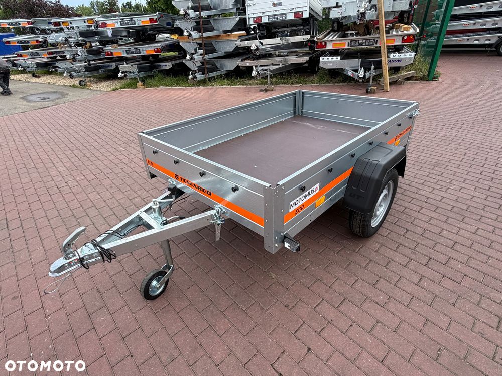 TEMARED Przyczepa TEMARED ECO 2012 KIPP 201x126x30 cm uchylna 1 oś 750kg WYPRZEDAŻ - 8