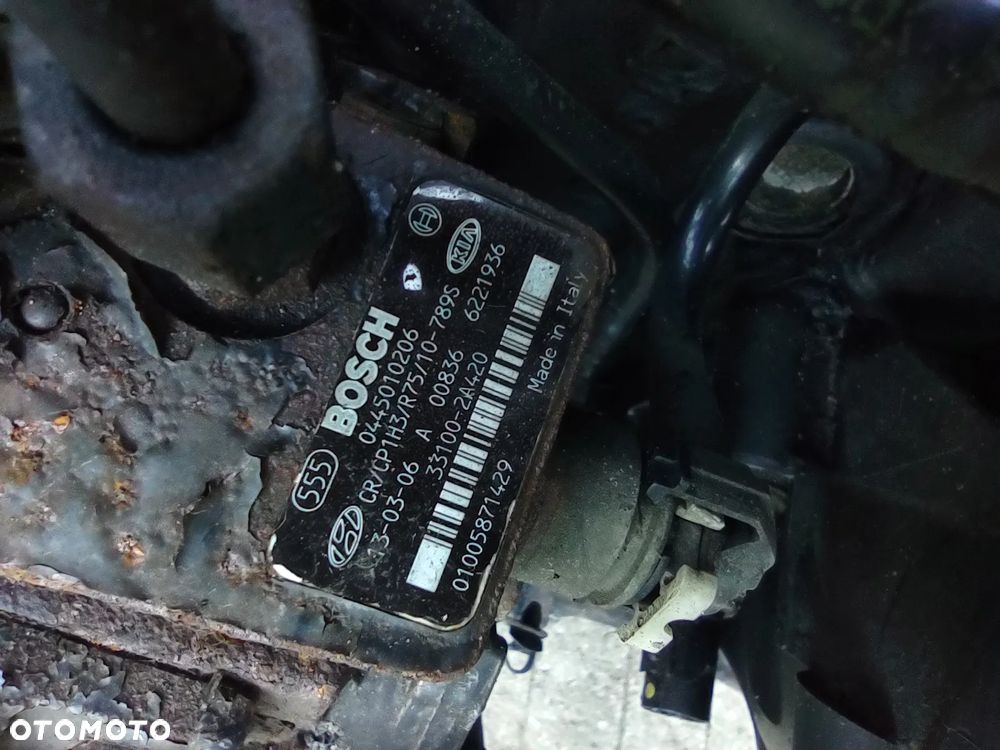 SILNIK D4FD EURO 5 POMPA WTRYSKOWA WTRYSKIWACZE HYUNDAI I40 IX35 KIA SPORTAGE III CARENS 2013r. 1.7CRDI 163 TYŚ KM ORYGINAŁ SPRAWNY - 5