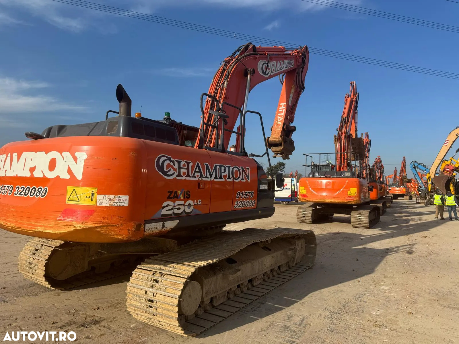 Hitachi Zaxis ZX 250 LC -6 Excavator pe șenile - 5