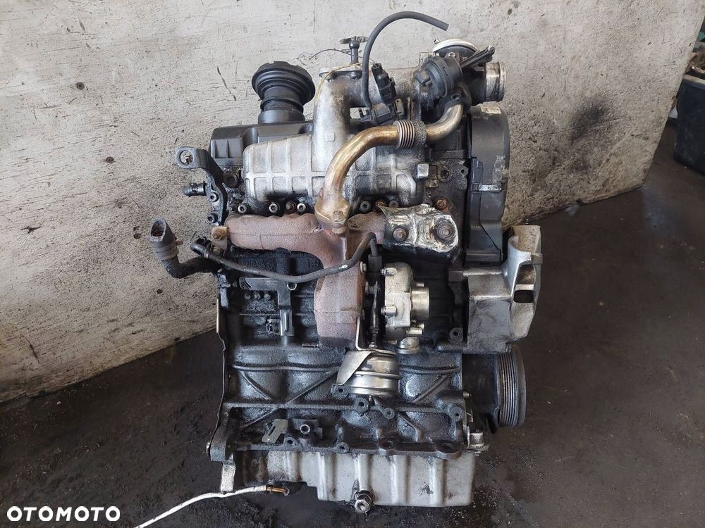 SILNIK DIESEL + POMPA WTRYSKI TURBO AUDI A3 8L 1.9 TDI ATD 038130073AJ - 1