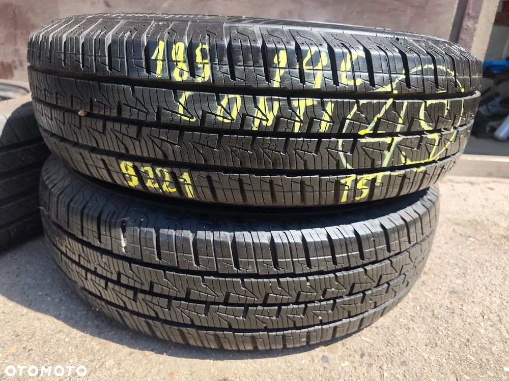 185/80R14 C 14C 185R14C 100/102R Opony Całoroczne Wielosezonowe CONTINENTAL VanContact 4Season do Przyczepy Przyczepki BUSA Legnica ALU-RAD 9mm J.Nowe 185/80 21r. - 1