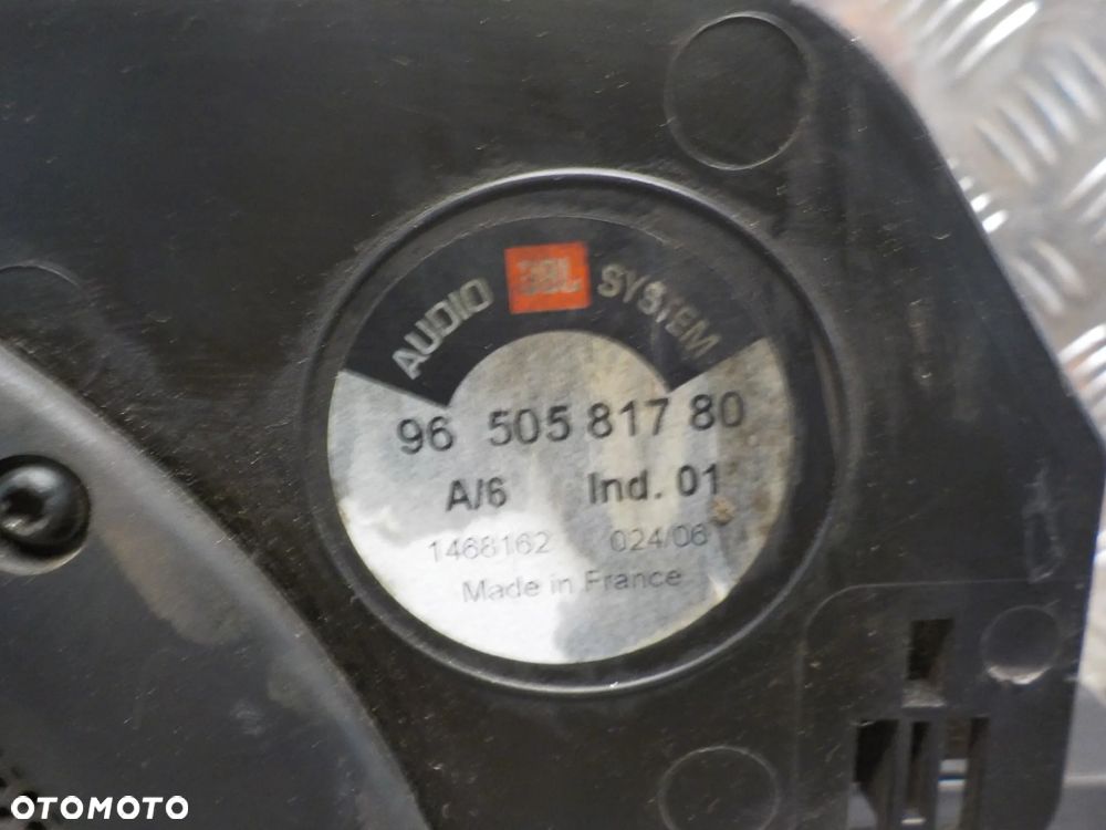 PEUGEOT 407 KOMBI GŁOŚNIK BASOWY SUBWOOFER 9650581780 - 2