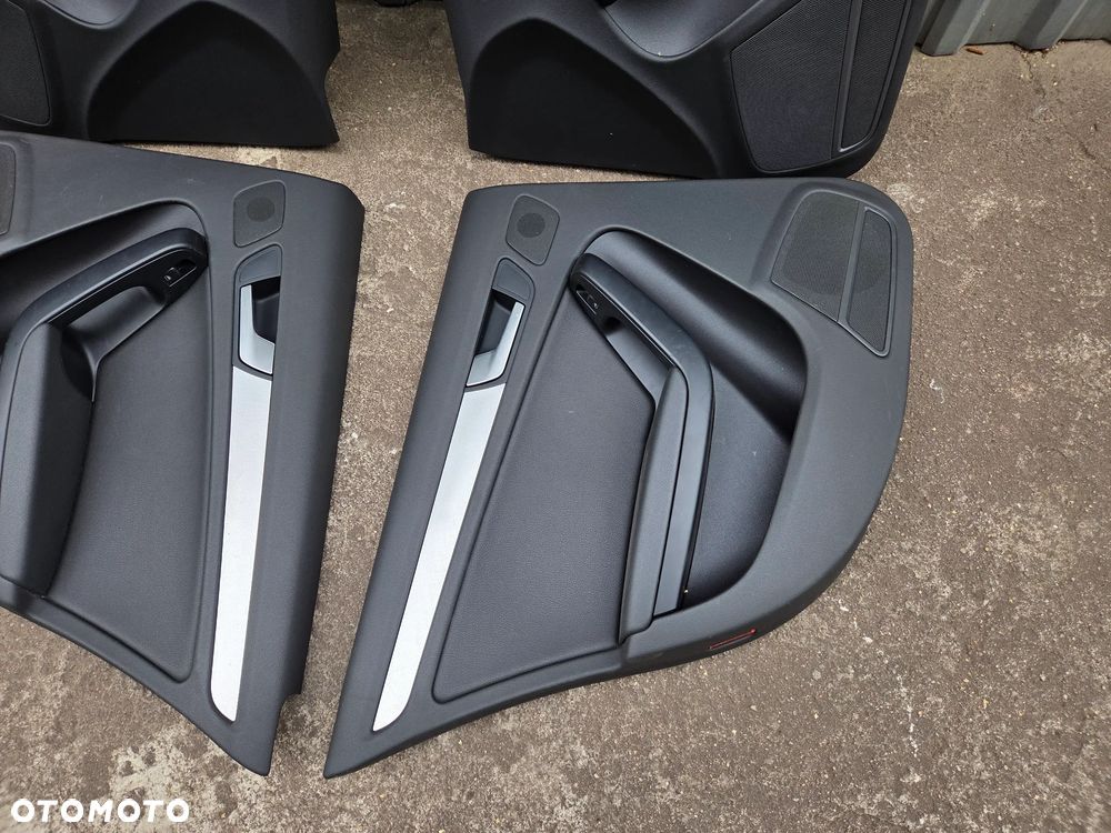 AUDI A4 B8 KOMBI FOTEL FOTELE PRZÓD PRZEDNIE KANAPA TAPICERKA BOCZKI KPL SKÓRA POMORSKIE - 12