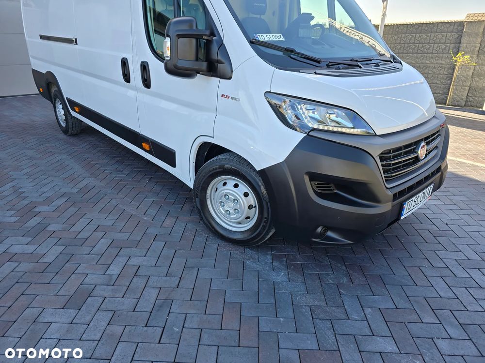 Fiat DUCATO L4H2 MAXI 1257Kg ŁADOWNOŚĆ SILNIK 2,3 IVECO POWER 180 KM SALON PL LEDY TEMPOMAT KAMERA COFANIA KLIMA AUOMATYCZNA SIEDZENIE KIEROWCY KOMFORTOWE, HYDRAULICZNE  OPONY ZIMA LATO SERWIS DO OSTATNIEGO Km STAN JAK NOWY - 5