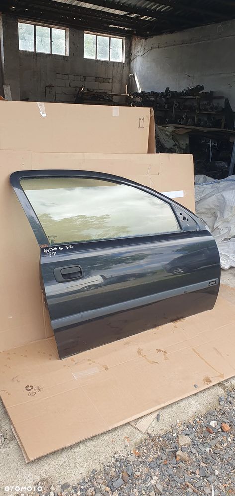 Drzwi prawy przód przednie prawe Opel Astra G 3D - 4