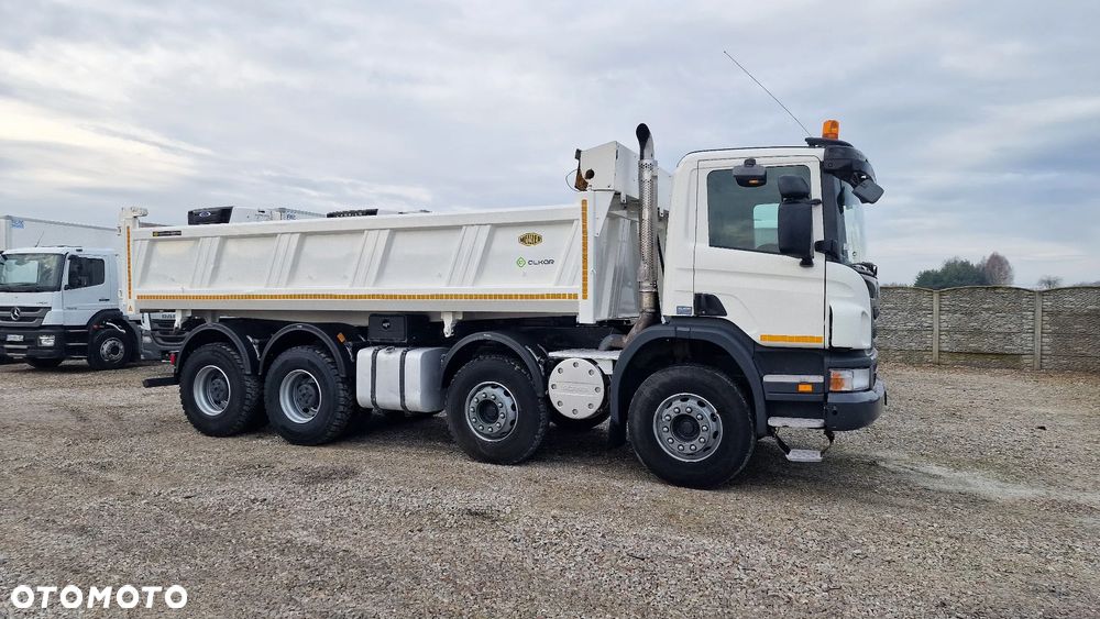 Scania P420 8x4 Hydroburta , Meller kiper , Manual - 5