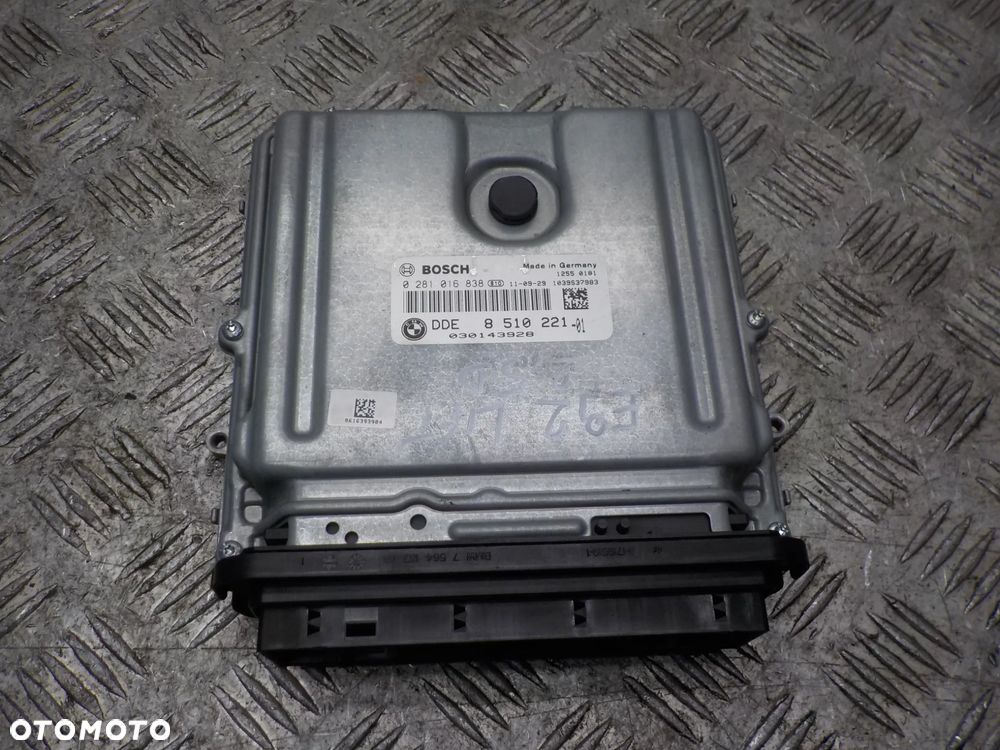 BMW 3 E90 E92 3.0 D 2.5D KOMPUTER MODUŁ STEROWNIK SILNIKA 0281016838 - 1