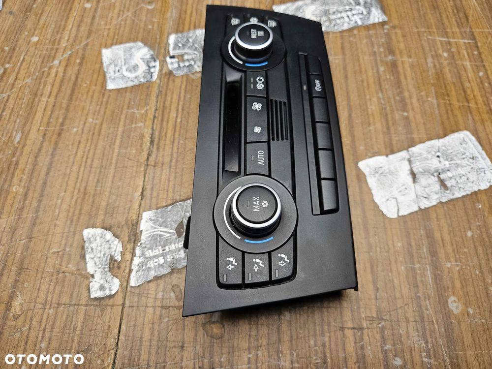 Klimatronik Panel Sterowania Nawiewu Klimatyzacji Ramka Dekor BMW 3 E90 E91 Europa 2009r - 7