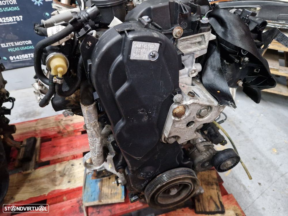 Motor usado RH01 CITROEN C5 2.0 HDI 140CV DELPHI PEUGEOT - 5
