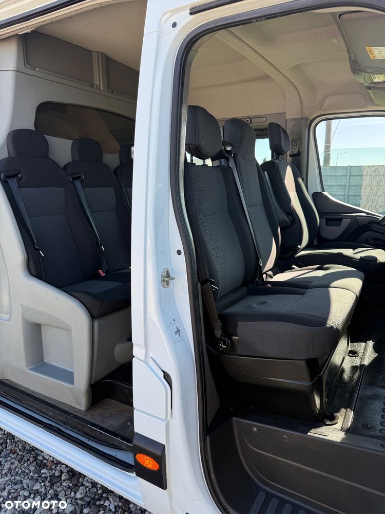 Renault MASTER 7 MIEJSC L3H2 BRYGADOWKA,DOKA, GWARANCJA, 170km,klima,tempomat, navi - 10