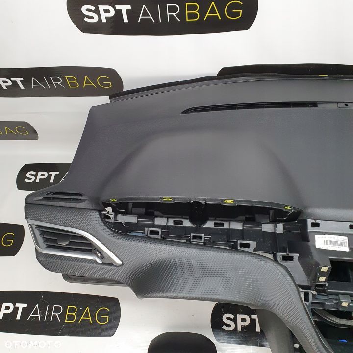 PEUGEOT 208 LIFT DESKA ROZDZIELCZA KONSOLA KOKPIT PULPIT PODUSZKI AIRBAG AIR BAG PASY KIT SET - 2