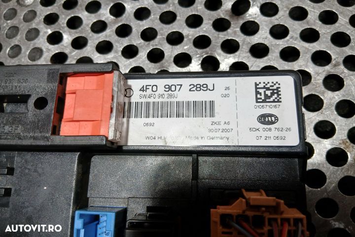 Modul confort 4F0907289J 4F0907289J Audi A6 4F/C6 [2004 - 2008] Sedan - 3