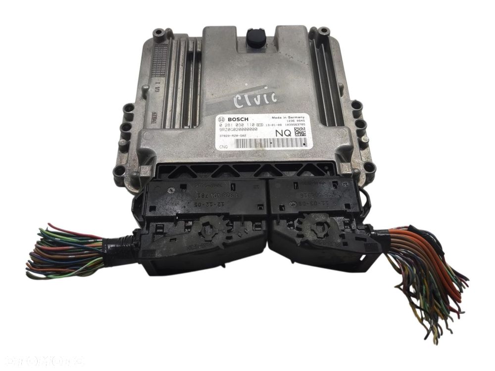 STEROWNIK KOMPUTER SILNIKA HONDA CIVIC IX 1.6 I-DTEC 2011-15 37820-RZ0-G02 - 1