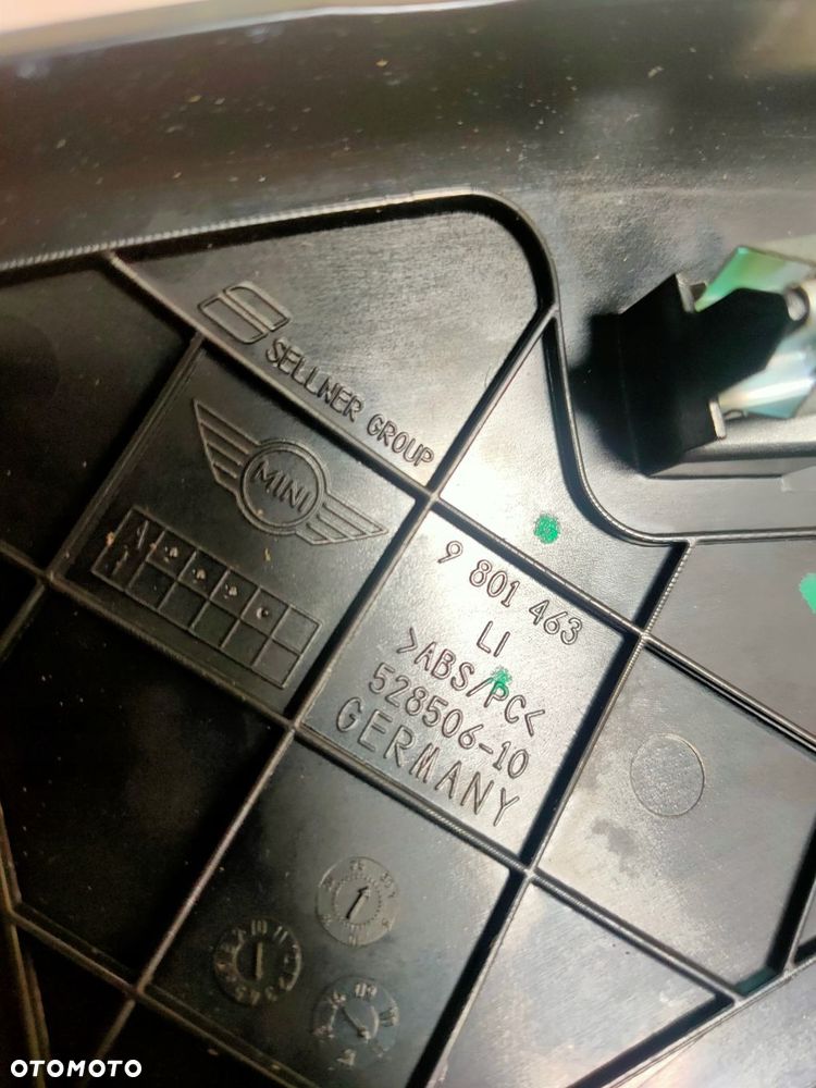 mini r60 osłona obudowa konsoli deski lewa 9801463 - 3