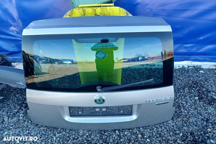 Portbagaj auto Skoda Roomster 1 5J [2006 - 2010] MPV 5-usi 1.9 TDI MT - 2