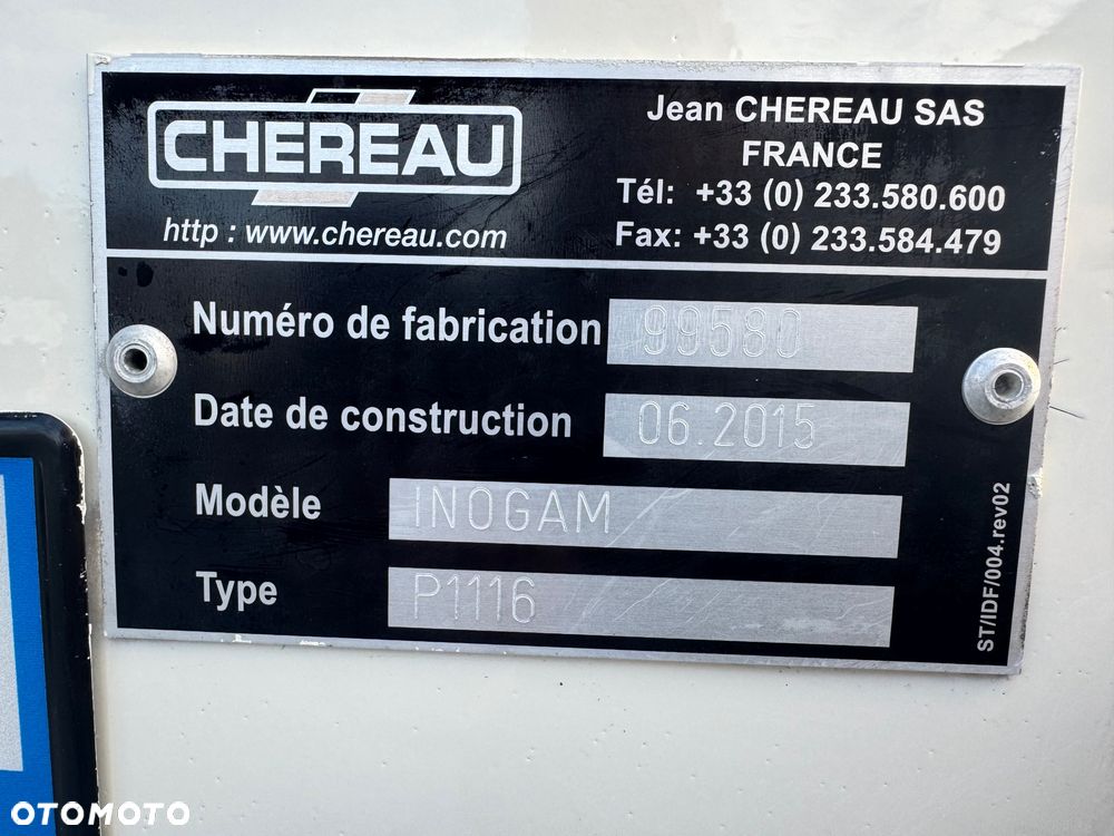 Chereau TK SLX300e DOPPELSTOCK Mało używana - 15