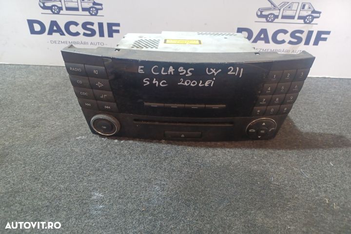 Radio cd A2118705089 MX1253 Mercedes-Benz E-Class W211 [facelift] [20 - 1