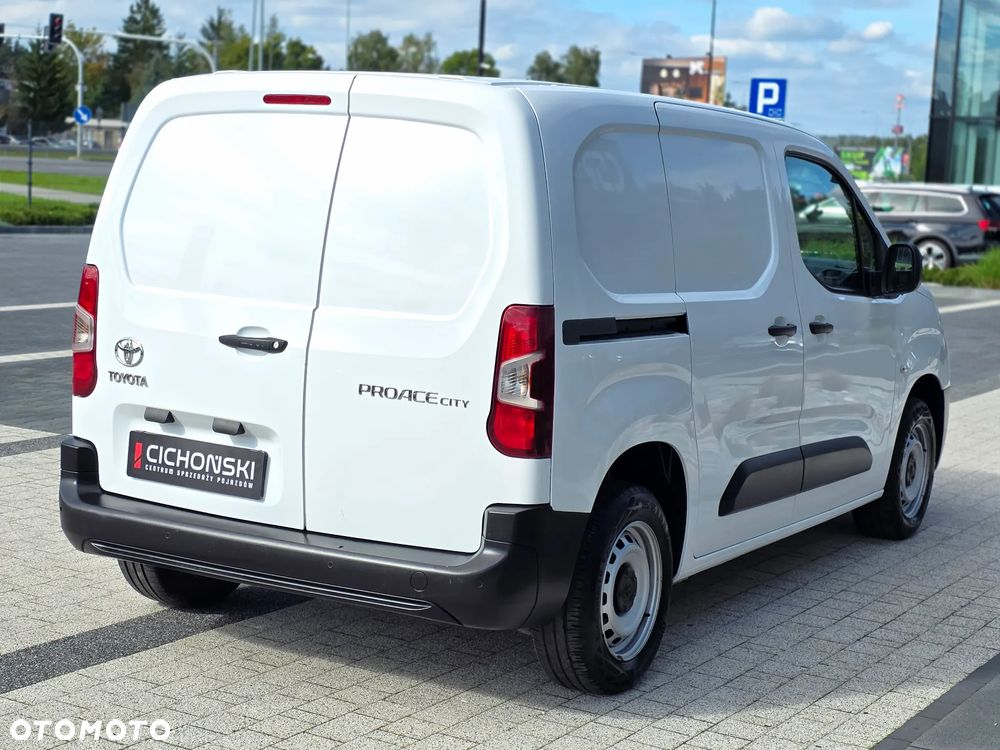 Toyota Proace City 1.2 D-4T 110KM  3 OSOBOWA Furgon Blaszak BEZWYPADKOWA z Polskiego Salonu I Pierwszy i Jedyny Właściciel I Stan auta "jak NOWE" I Pełna Faktura Vat 23% - 30