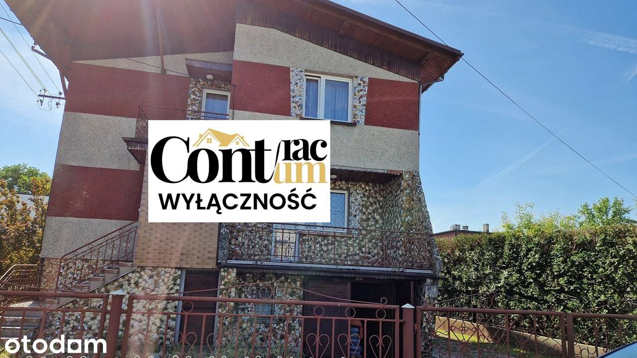 Sprzedam tradycyjny dom dwurodzinny osobne wejścia Halemba cicha ulica