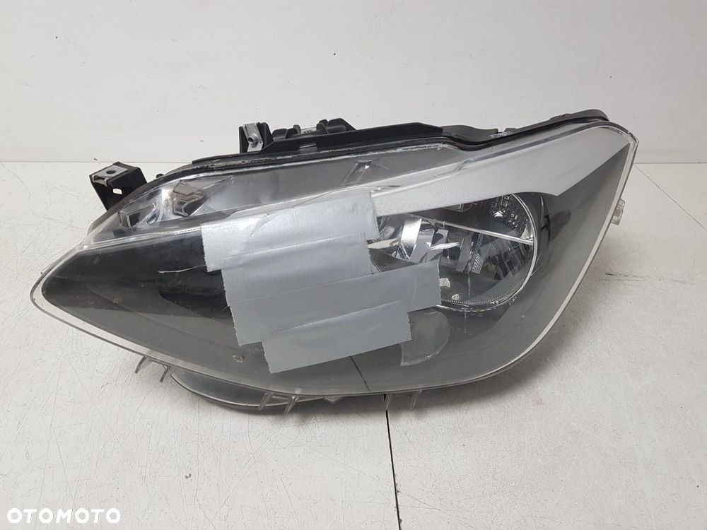 BMW 1 F20 F21 11-15 LAMPA LEWA REFLEKTOR LEWY ZWYKŁA 7229671 PUSZKA - 2