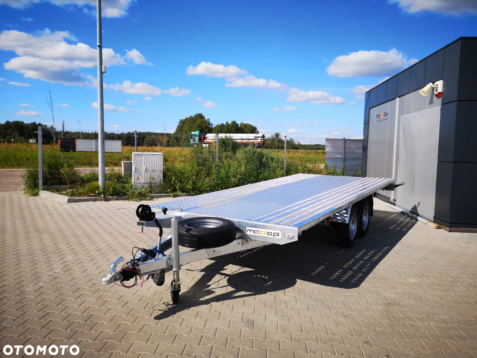 Niewiadów DOSTAWA Przyczepa Laweta MARS 500x210cm PLATFORMA idealna do przewozu aut, AMORTYZATORY, NAJAZDY, ZAPAS! - 4