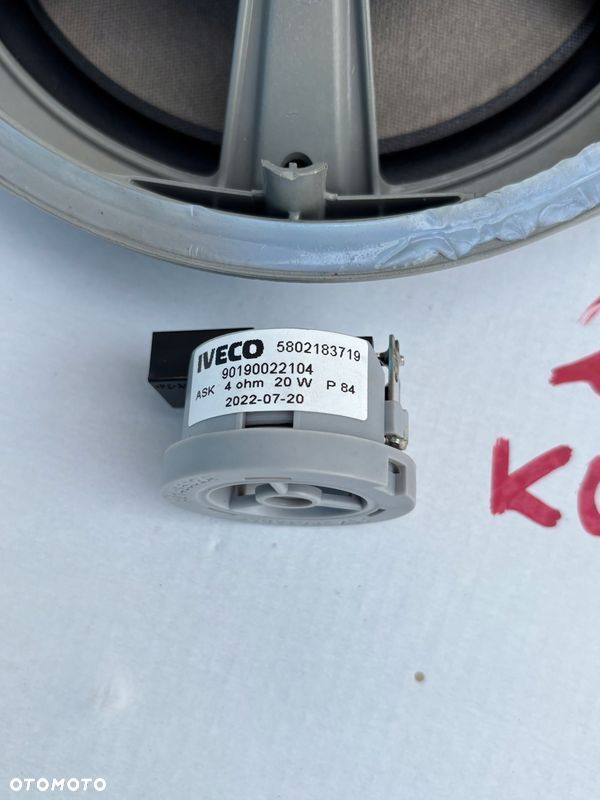 DUCATO BOXER JUMPER 06- głośniki ORYGINAŁ WZMOCNIONE 20W i 30W NOWE - 4