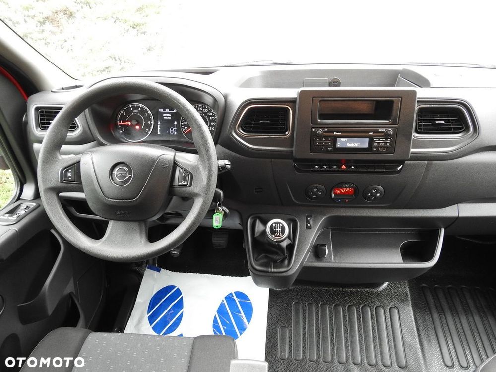 Opel MOVANO PLANDEKA 10 PALET WEBASTO TEMPOMAT KLIMATYZACJA LEDY PNEUMATYKA  165KM - 28