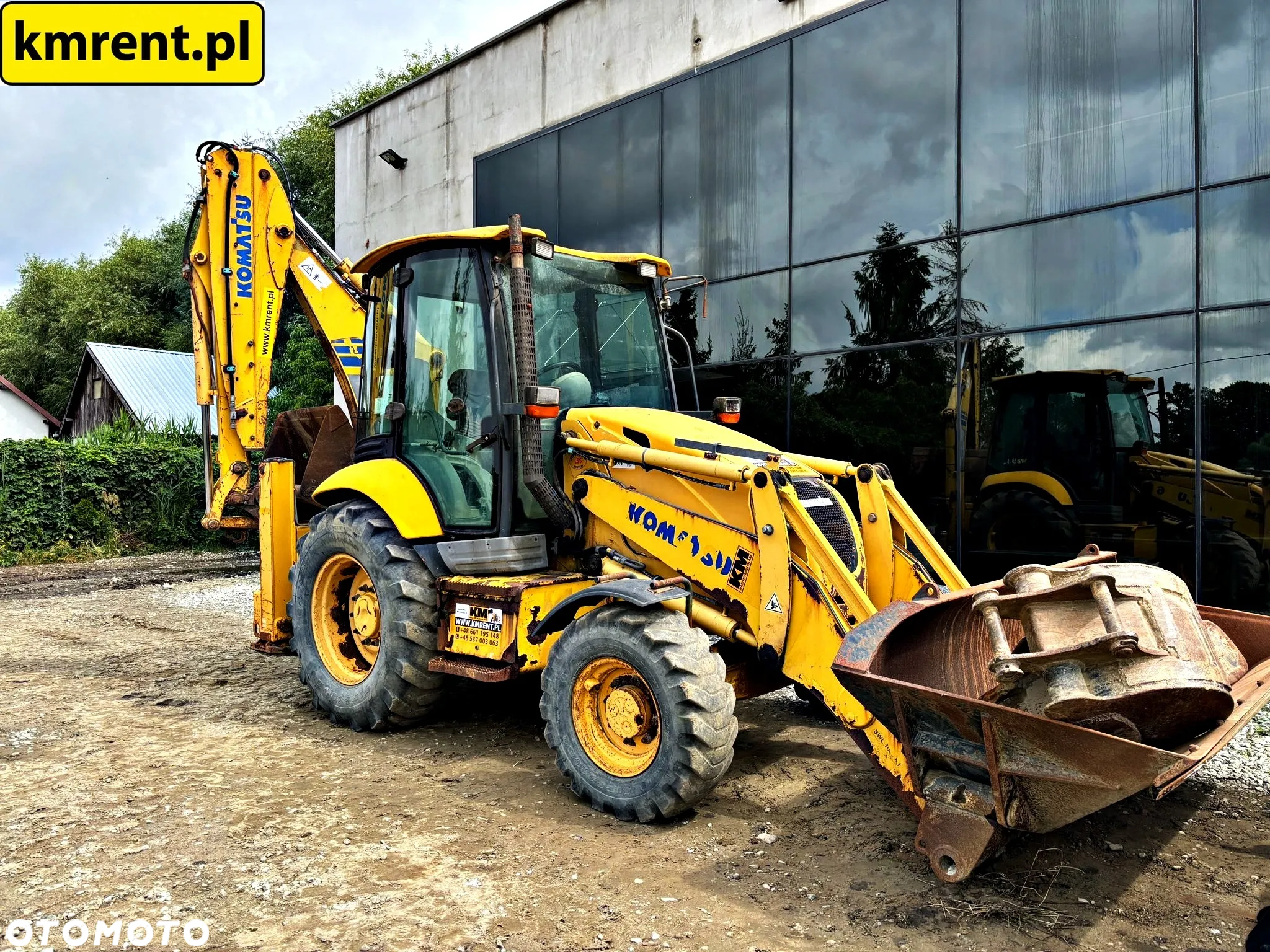 Komatsu WB 93R-5 KOPARKO-ŁADOWARKA 2005r. | JCB 3CX CAT 428 432 CASE 580 590 NEW HOLLAND 110 - 4