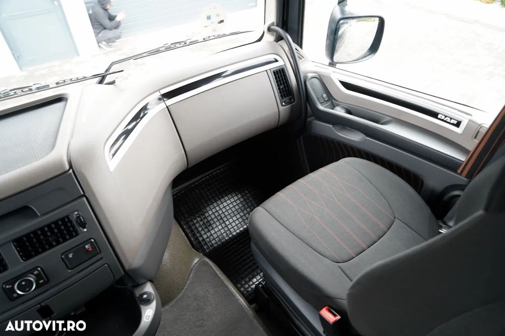 DAF XF 480 / BDF / 6X2 / SSC / I-PARK COOL / PUNTE RETRACTABILE / CONTRACT DE REPARAȚIE POST-SERVICE - 29