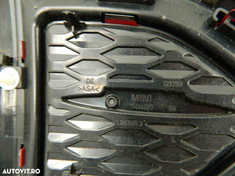 Ornament aripa stanga fata, Mini Cooper F60 Countryman JCW, 2017, 2018, 2019, 2020, 7414097. - 3