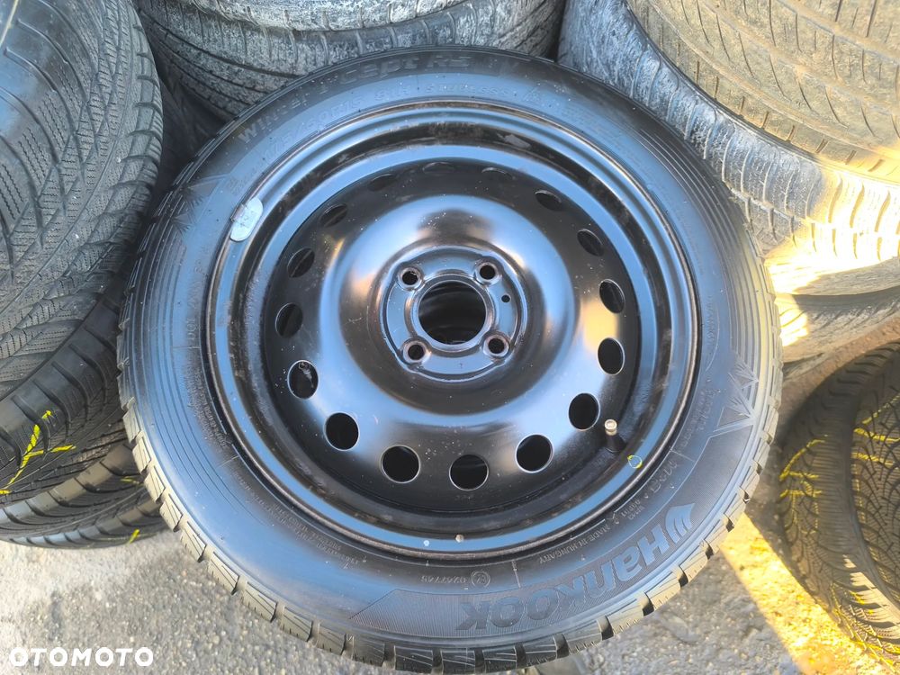 4x100 Felgi Stalowe Stal 15 Koła Zimowe Zima RENAULT NISSAN MICRA K12 K13 NOTE 6,5mm Legnica ALU-RAD 175/60 - 3