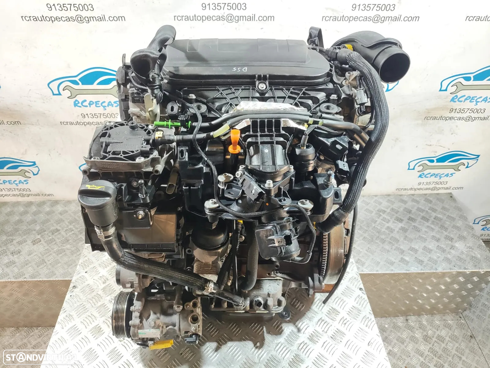 Motor PSA Peugeot Citroen - 2.0 HDI 16v 163cv - RH02 10DYZE - DS5 | DS4 | C5 | 5008 | RCZ | 508 - 2