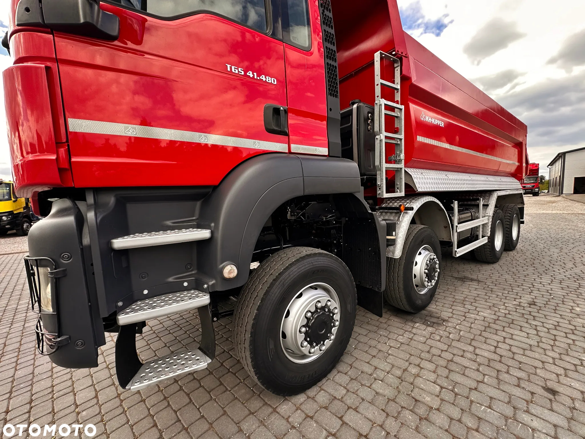 MAN TGS 41.480 8X8 WYWROTKA KH KIPPER / REDUKTOR - 7