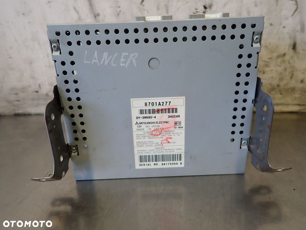 RADIO MITSUBISHI LANCER VIII 8701A277 - 5