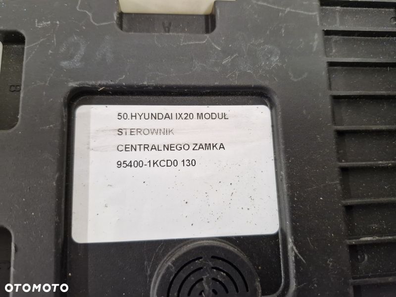 HYUNDAI IX20 MODUŁ STEROWNIK CENTRALNEGO ZAMKA 95400-1KCD0 - 5