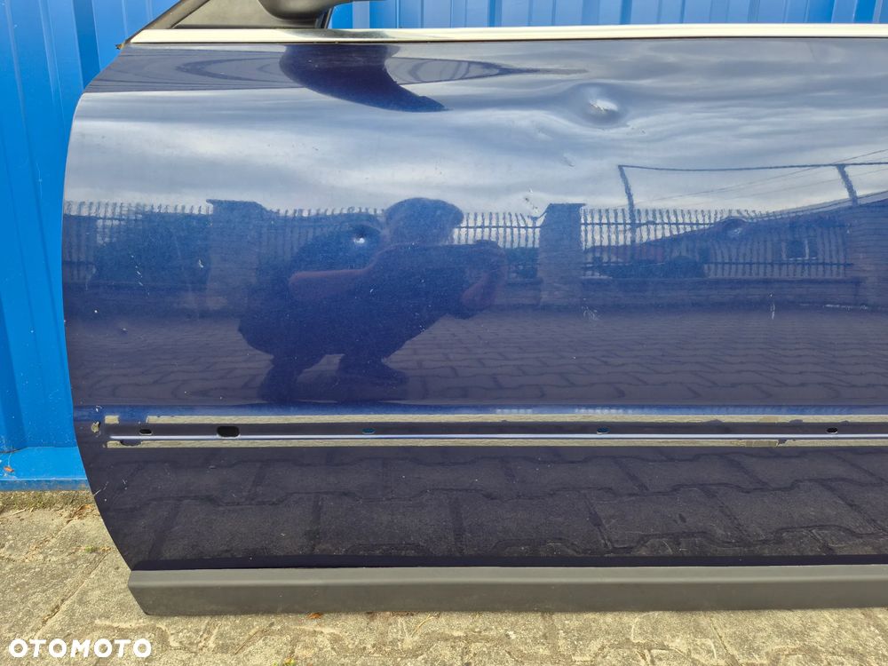 DRZWI PRZÓD LEWY LEWE VW PASSAT B5 FL NIEBIESKI - 9