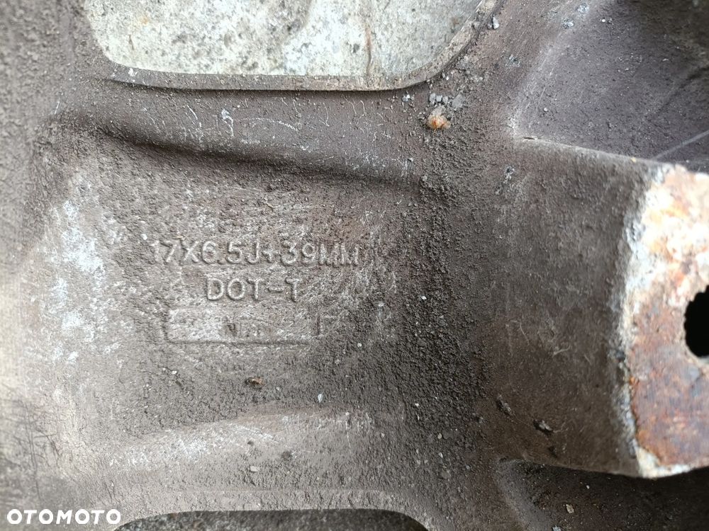 DODGE CALIBER 06-11 r. ALUFELGI FELGI ALUMINIOWE 17" 6,5Jx 39MM KOMPLET + - 8