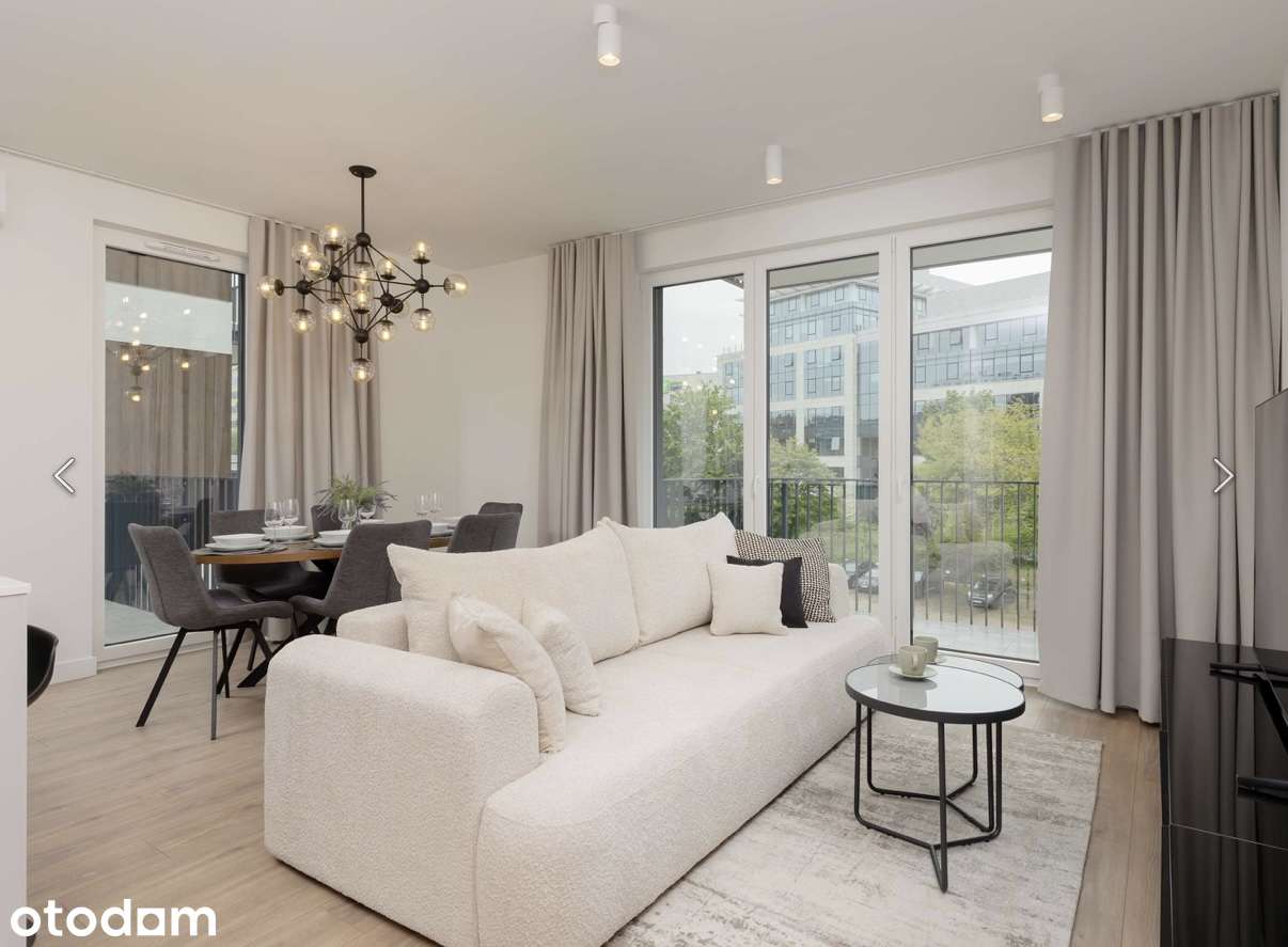Czteropokojowy apartament na Mokotowie