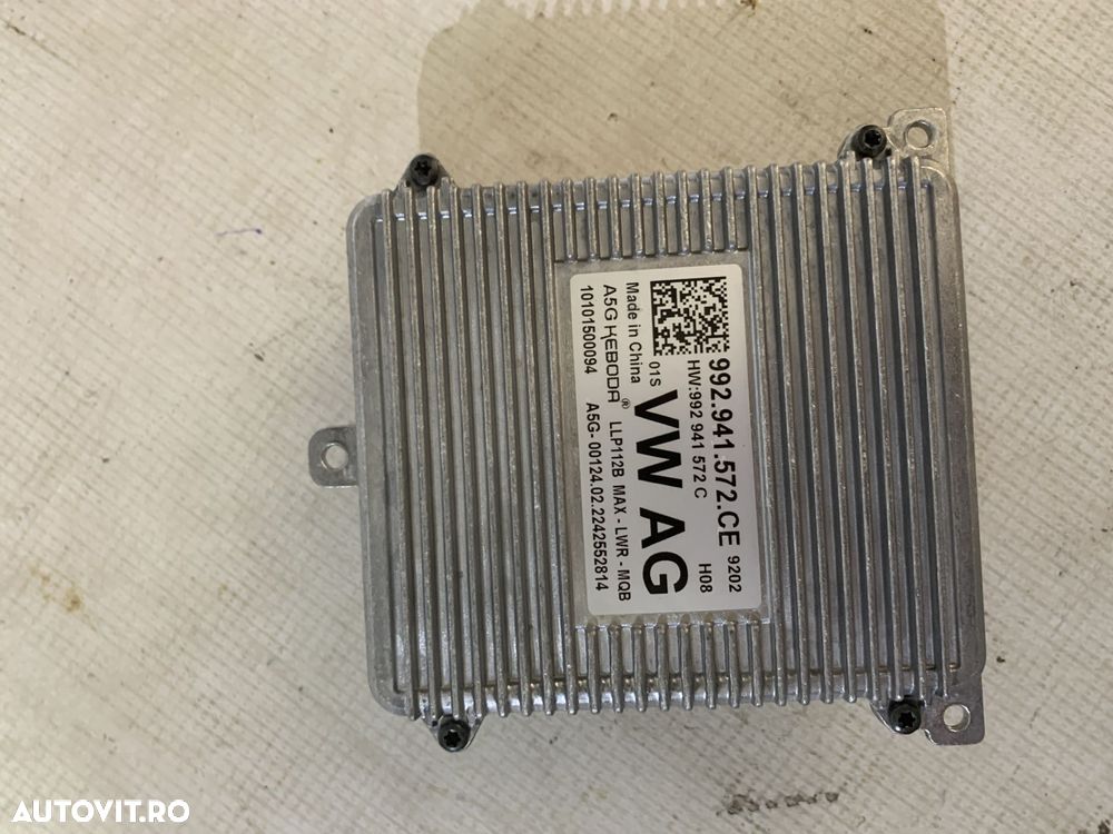 Droser, calculator  far full led Skoda Karoq 2017, 2018, 2019, 2020, 2021. cod origine OE 992941572CE. - 5