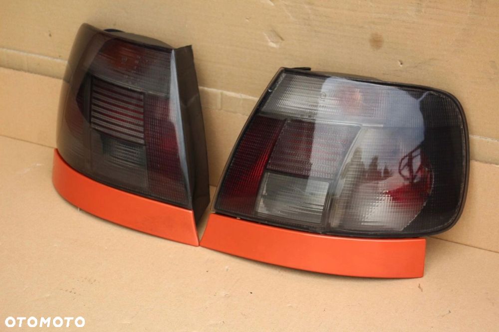 Lampy tył tylne AUDI A4 B5 sedan IN PRO BLACK tuning czarne oryginalne ! - 3