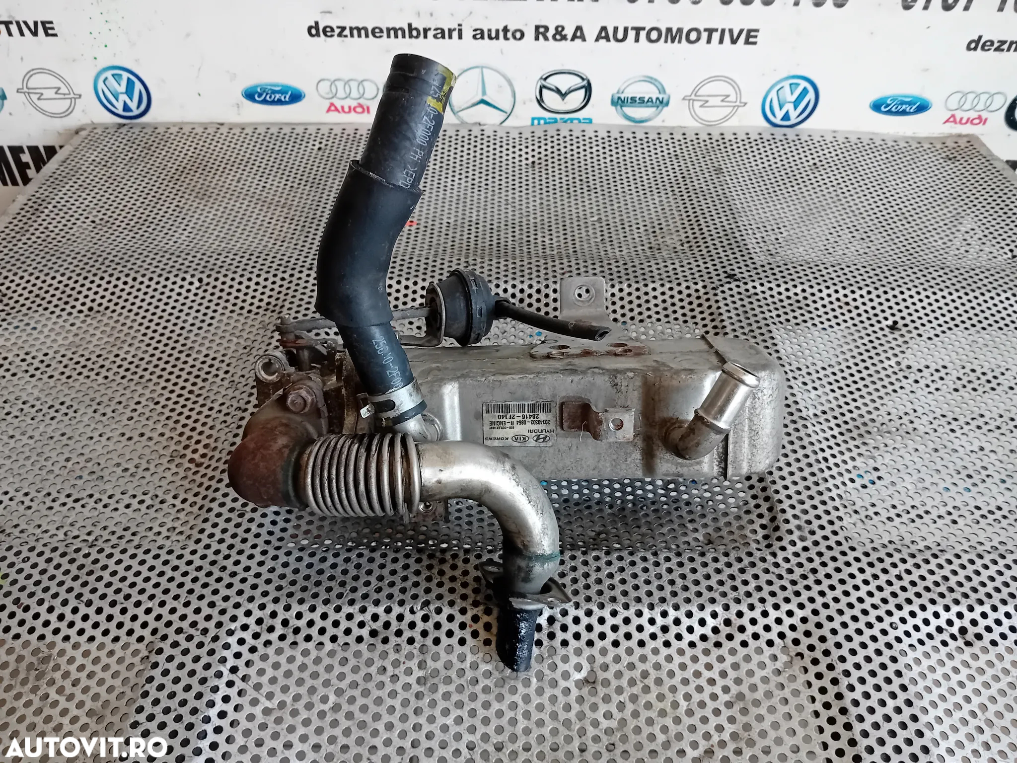 Racitor Gaze Egr Kia Sportage Hyundai IX35 2.0 Crdi Euro 5 Motor D4HA Cod 28231-2F001 - 3