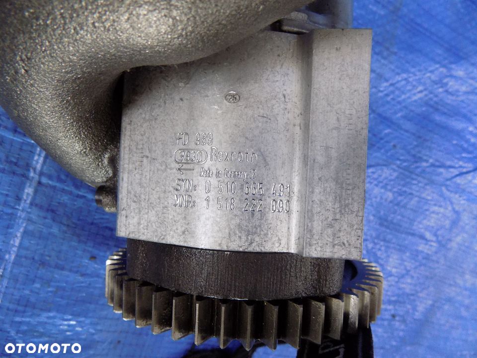 pompa podwójna z kołem rexroth 1518222091 claas arion 420 - 6