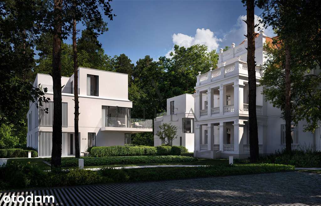 Dwupoziomowy apartament z ogródkiem